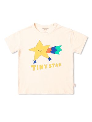 Tiny Cottons Tiny Star organic cotton T-shirt - Neutrals