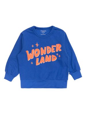 Tiny Cottons Wonderland organic cotton sweatshirt - Blue