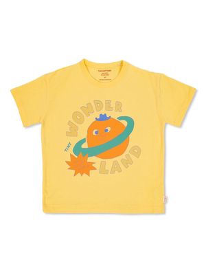 Tiny Cottons Wonderland organic cotton T-shirt - Yellow