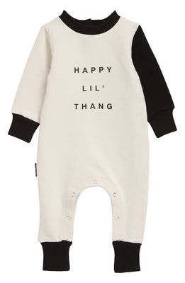 TINY TRIBE Happy Lil' Thang Romper in Bone Grey