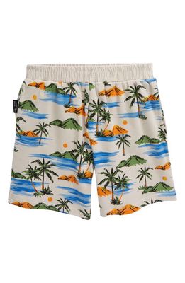 TINY TRIBE Kids' Island Getaway Shorts in Bone