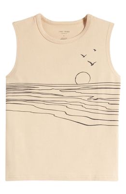 TINY TRIBE Kids' Seaside Tank in Butterscotch