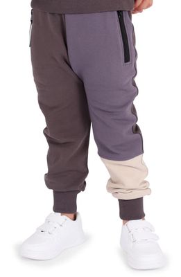 TINY TRIBE Kids' Segment Sweatpants in Gray Multi