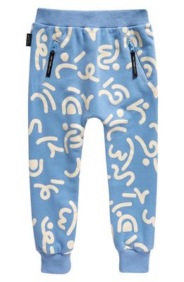 TINY TRIBE Kids' Wiggle Jogger Sweatpants in Cornflower Blue