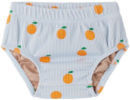 TINYCOTTONS Baby Blue Oranges Bloomers