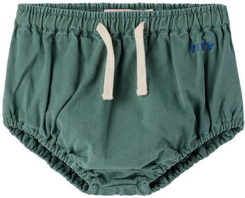 TINYCOTTONS Baby Green Solid Bloomers