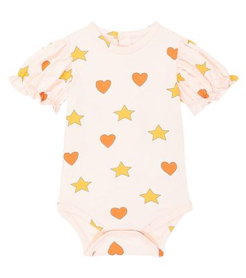Tinycottons Baby printed cotton-blend bodysuit