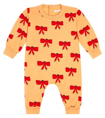 Tinycottons Baby Tiny Bow cotton-blend onesie