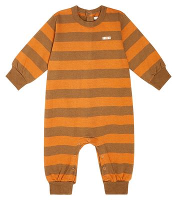 Tinycottons Baby Tiny Stripes cotton-blend playsuit