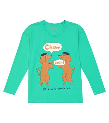 Tinycottons Chamonix Poodles cotton T-shirt