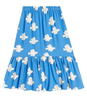 Tinycottons Doves cotton-blend skirt