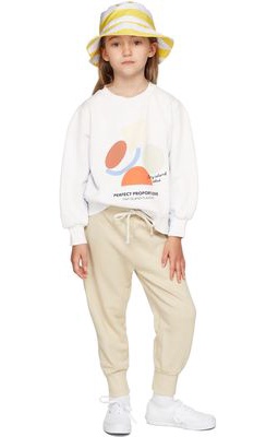 TINYCOTTONS Kids Blue 'Perfect Proportions' Sweatshirt