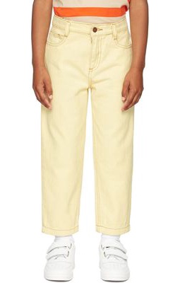 TINYCOTTONS Kids Yellow Baggy Jeans