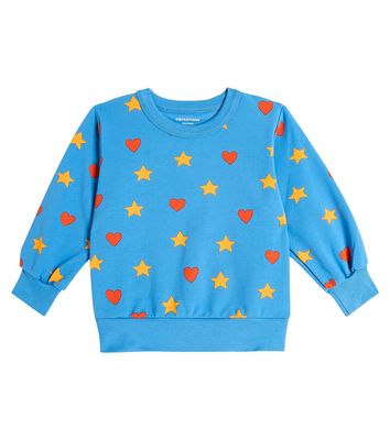 Tinycottons Printed cotton-blend jersey sweatshirt