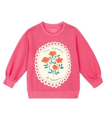 Tinycottons Printed cotton jersey sweatshirt