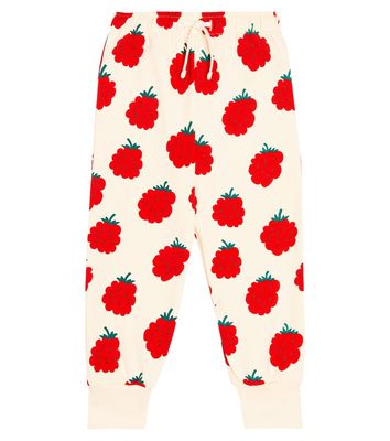 Tinycottons Raspberries cotton jersey sweatpants
