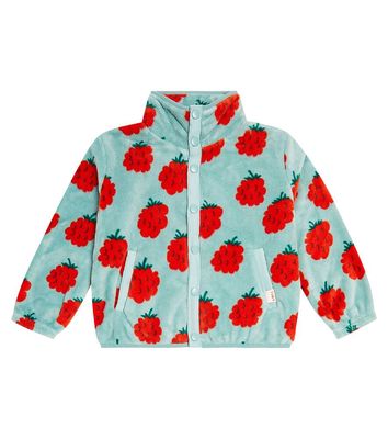 Tinycottons Raspberries fleece jacket