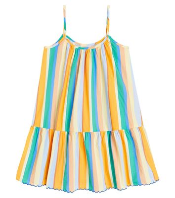 Tinycottons Striped cotton poplin dress
