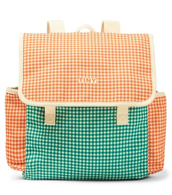 Tinycottons Vichy gingham backpack
