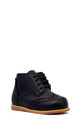 TIPPY TOTS SHOES Kids' Classic Brogue Boot in Black