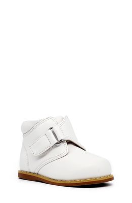 TIPPY TOTS SHOES Kids' Leather High Top Boot in White