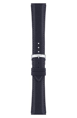 Tissot 21mm Fabric Watch Strap in Anthracite