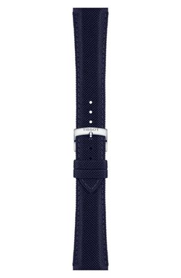 Tissot 21mm Fabric Watch Strap in Blue