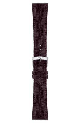 Tissot 21mm Fabric Watch Strap in Brown