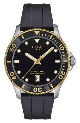 Tissot Seastar 1000 Rubber Strap Watch