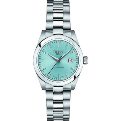 Tissot T-My Lady Automatic Bracelet Watch, 29.3mm in Ice Blue 