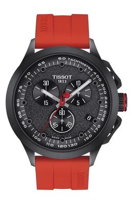 Tissot T-Race Cycling Vuelta a España 2023 Special Edition Chronograph Silicone Strap Watch