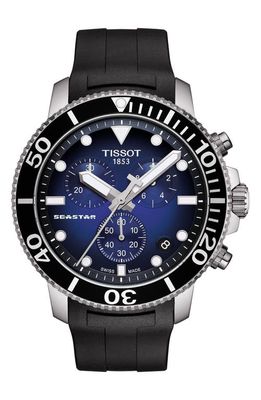 Tissot T-Sport Seastar 1000 Rubber Strap Chronograph Watch