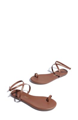 TKEES Phoebe Ankle Strap Sandal in Heat Wave