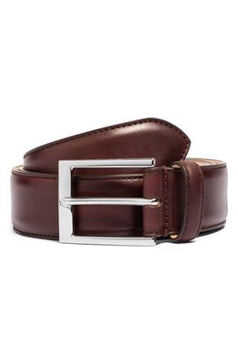 To Boot New York Leather Belt in Crust Marrone
