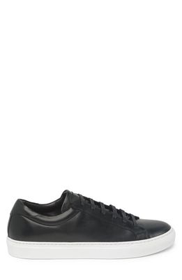 TO BOOT NEW YORK Sierra Lace-Up Sneaker in Black Calf 