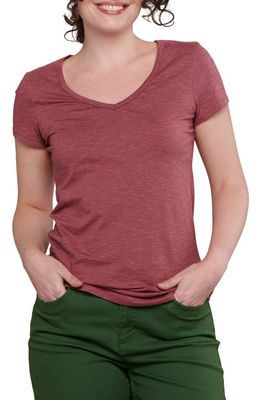 Toad & Co Marley II Organic Cotton Blend T-Shirt in Wild Ginger