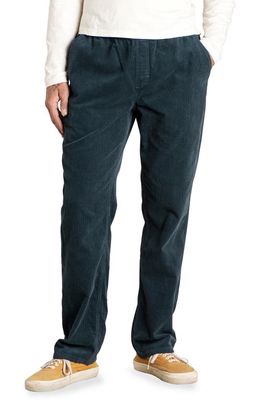 Toad & Co Scouter Cord Organic Cotton Corduroy Pants in Midnight