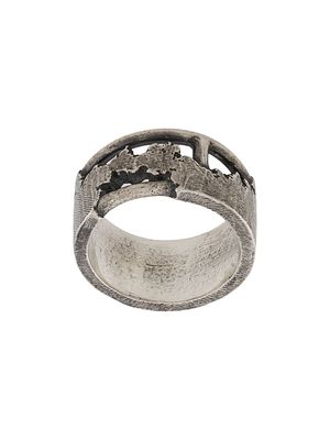 TOBIAS WISTISEN Constructed ring - Silver