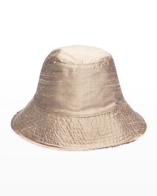 Toby Reversible Silk Bucket Hat