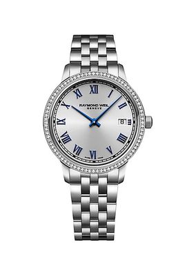 Toccata Stainless Steel & 0.24 TCW Diamond Bracelet Watch/34MM