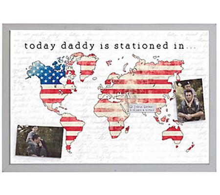 Today Stationed Daddy Wall Art by Sincere Surro undings