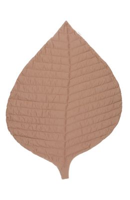 Toddlekind Organic Cotton Leaf Play Mat in Tan
