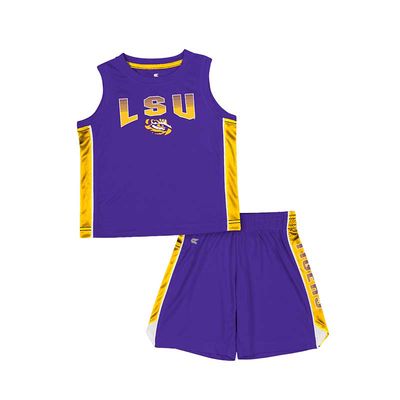 Toddler Colosseum Purple LSU Tigers Vecna Tank Top & Shorts Set