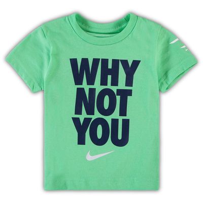 Toddler Neon Green 3BRAND by Russell Wilson Why Not You T-Shirt