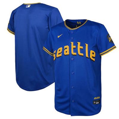 Toddler Nike Royal Seattle Mariners 2023 City Connect Replica Jersey