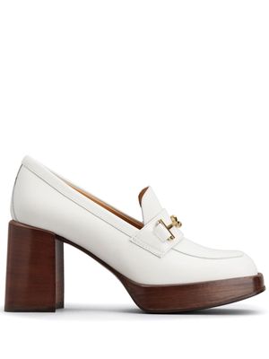 Tod's 90mm leather pumps - White