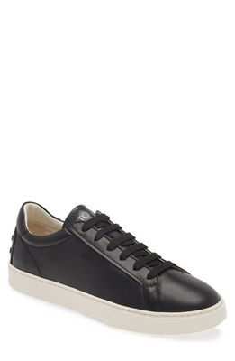 Tod's Allacciata Cassetta Low Top Sneaker in Nero