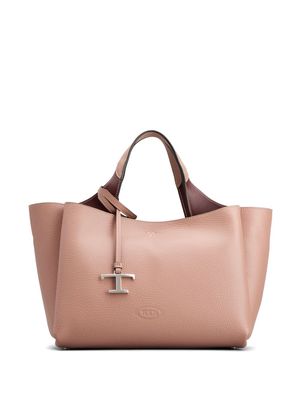 Tod's Apa 2 leather tote bag - Pink