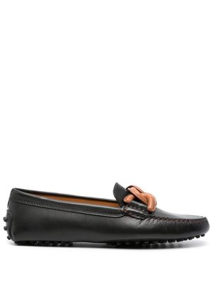 Tod's City Gommino leather loafers - Black