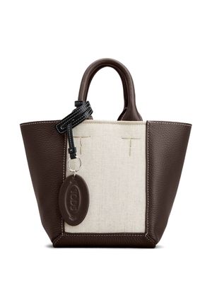 Tod's CLN leather mini bag - Brown